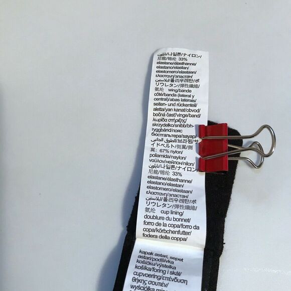 Calvin Klein NWOT Black Bra for Women Size 36C - Picture 9 of 9